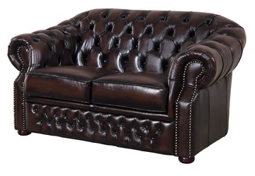 Прямой диван В-128 (2-х местный) brown в Чите