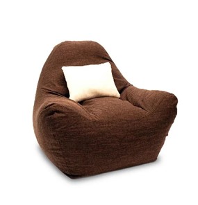 Кресло-мешок Эдем, рогожка орион, коричневый в Чите