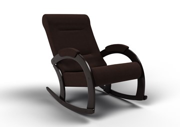 Кресло-качалка Венето, ткань AMIGo шоколад 13-Т-Ш в Чите