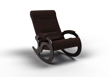 Кресло-качалка Вилла, ткань шоколад 11-Т-Ш в Чите