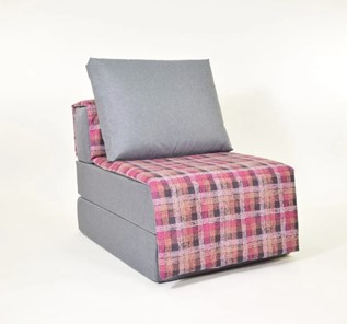 Кресло бескаркасное Харви, серый - квадро в Чите