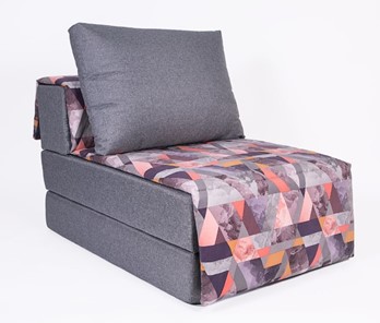 Бескаркасное кресло Харви, серый - сноу манго в Чите
