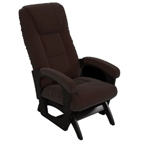 Кресло-качалка Леон маятниковая, ткань AMIGo шоколад 29-Т-Ш в Чите