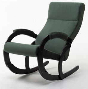 Кресло-качалка Корсика, ткань Amigo Green 34-Т-AG в Чите