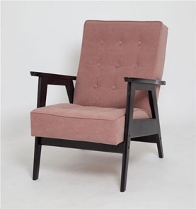Кресло Ретро (венге / RS 12 - розовый) в Чите