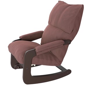 Кресло Трансформер Амадео ВСК №81 (каркас венге, сиденье коричнево-розовое) в Чите