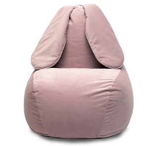 Кресло-мешок Зайка (длинные уши), розовый в Чите