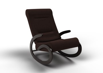 Кресло-качалка Мальта, ткань AMIGo шоколад 10-Т-Ш в Чите