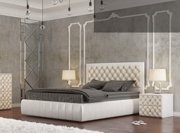 Кровать 2-спальная СВ-Стиль Вита 160*200 с основанием в Чите