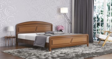 Спальная кровать СВ-Стиль Ева 160*195 с основанием в Чите