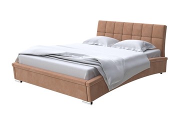 Кровать спальная Орматек Corso-1L 180х200, Микровелюр (Manhattan Брауни) в Чите