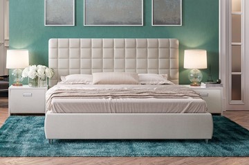 Кровать двуспальная Орматек Corso-3 200x200, Искусственная шерсть (Лама Лён) в Чите