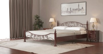 Кровать спальная СВ-Стиль Барон 160*200 с основанием в Чите