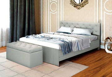 Кровать с мягким изголовьем Версаль Анита с ортопедическим основанием 160*200 в Чите