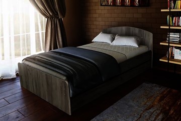 Кровать в спальню 1200х2000 с низкой ножной спинкой в Чите