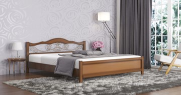 Кровать 2-спальная СВ-Стиль Ковка 160*200 с основанием в Чите