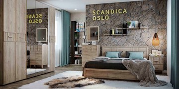 Набор мебели для спальни SCANDICA OSLO №1 в Чите