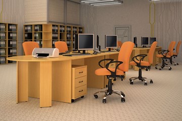 Офисный набор мебели Классик рабочее место для опенспэйса (фрифло) в Чите