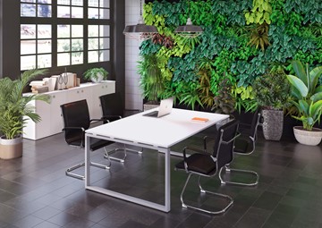 Набор мебели в офис Riva Metal System Style (Серый/Белый) в Чите