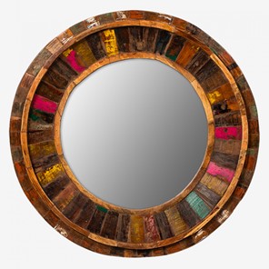 Настенное зеркало Маниша круглое в Чите