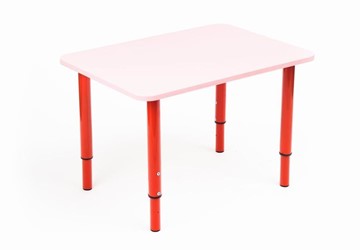 Растущий стол Кузя (Розовый,Красный) в Чите