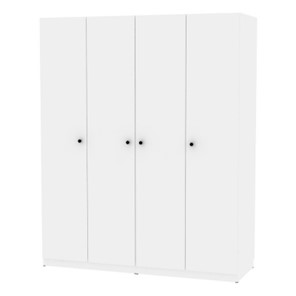 Шкаф 4-х дверный Arvid H240 (Белый) в Чите