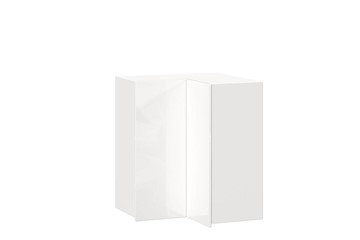 Шкаф кухонный угловой Шервуд, ЛД 281.500.000.169, белый/белый глянец в Чите