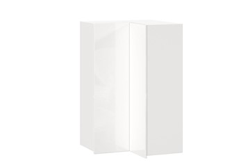 Шкаф кухонный угловой высокий Шервуд, ЛД 281.570.000.170, белый/белый глянец в Чите
