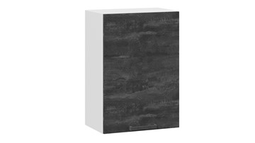 Навесной кухонный шкаф Детройт 1В5 (Белый/Угольный Камень) в Чите
