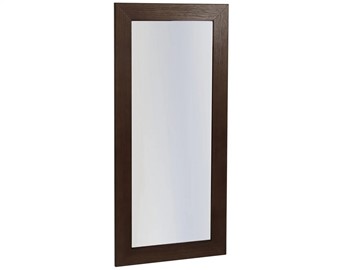 Зеркало настенное Берже 24-90 (темно-коричневый) в Чите