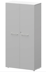 Шкаф с 2-мя дверьми Kortez СМШ48F, Белый брилиант в Чите