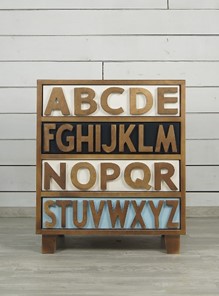 Комод Alphabeto Birch (RE-032ETG4) в Чите