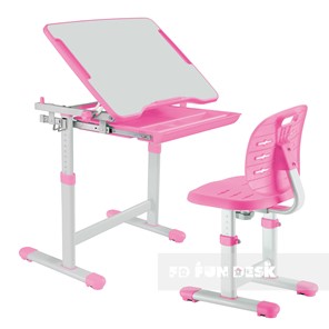 Растущая парта + стул Piccolino III Pink в Чите