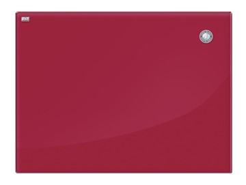 Магнитно-маркерная стеклянная доска 2х3 OFFICE TSZ86 R, 60x80 см, красная в Чите