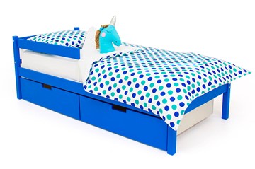 Детская кровать Skogen classic синяя в Чите