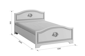 Кровать подростковая Алиса 1,2х2,0 в Чите - предосмотр 2