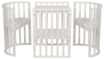 Детская кроватка-трансформер POLINI Kids Simple 911 Белый в Чите - предосмотр 6