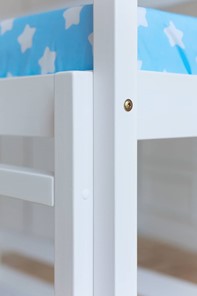 Детская двухъярусная кровать Домик, цвет белый в Чите - предосмотр 2