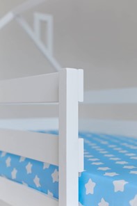 Детская двухъярусная кровать Домик, цвет белый в Чите - предосмотр 3