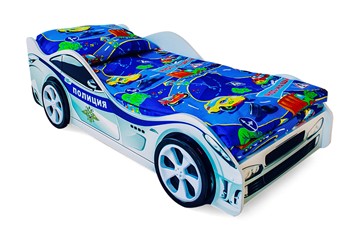 Кровать-машина детская Полиция в Чите - предосмотр