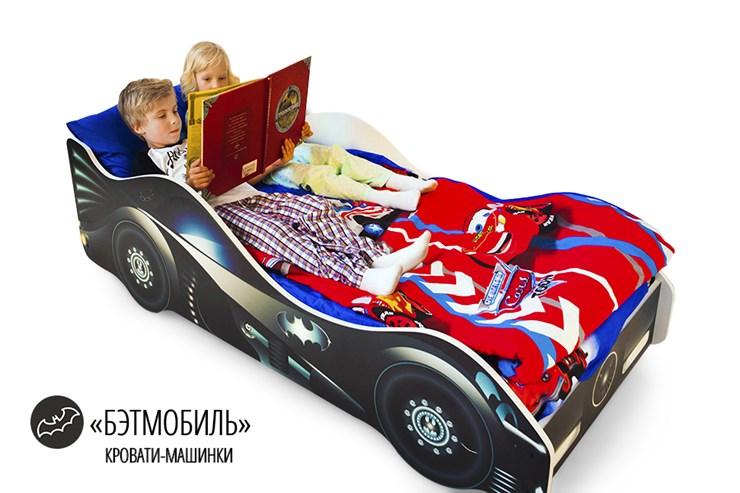 Детская кровать-машина Бэтмобиль в Чите - изображение 4