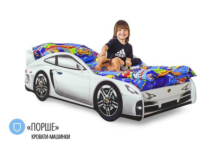 Кровать-машина в детскую Porsche в Чите - изображение 1