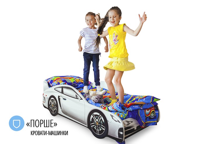 Кровать-машина в детскую Porsche в Чите - изображение 4