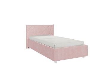 Кровать в детскую 0.9 Бест, нежно-розовый (велюр) в Чите