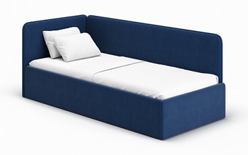 Детская кровать Leonardo синий 160х70 в Чите