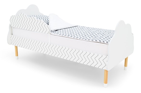 Кровать в детскую Stumpa Облако "Геометрия Зигзаги" в Чите - изображение