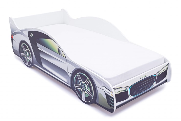 Кровать-машина детская Audi в Чите - изображение 12