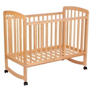 Кроватка для новорожденных POLINI Kids Simple 304 Натуральный в Чите