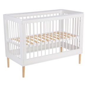 Кровать для новорожденных POLINI Kids Simple 360 Белый в Чите