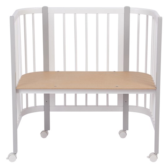 Приставная кровать POLINI Kids Simple 105 Белый / Серый в Чите - изображение 4